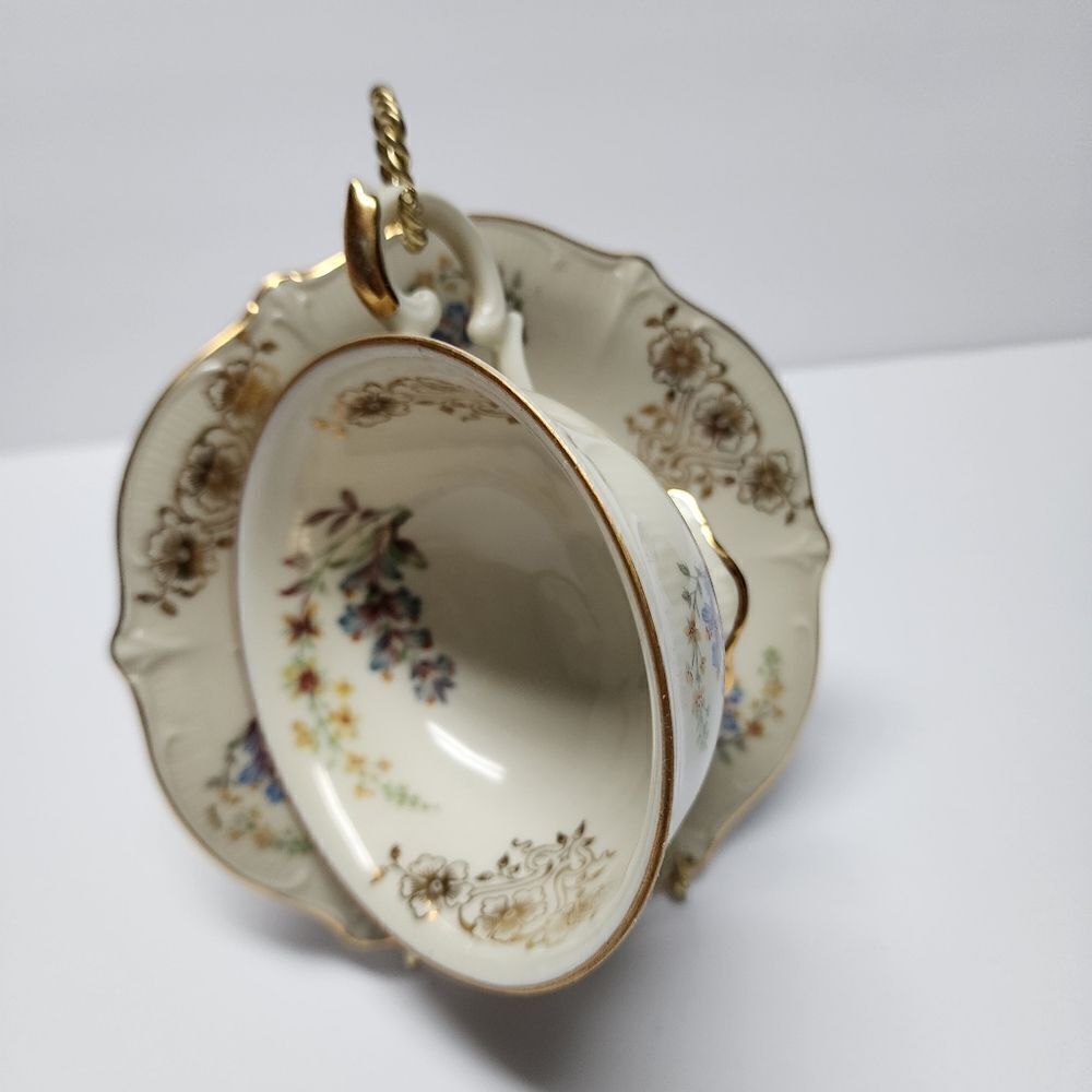 Vintage Seltmann Weiden Bavaria Theresia Tea Cup and Saucer Set